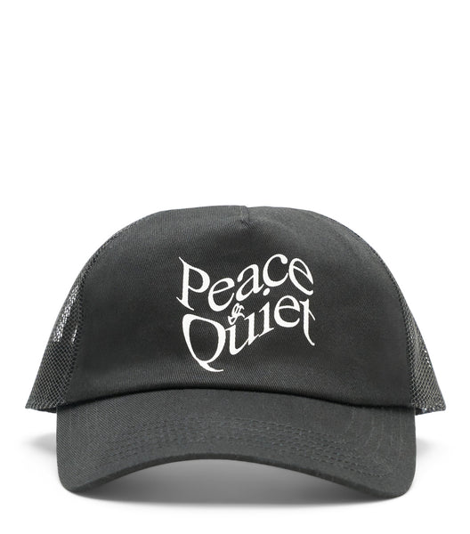 Museum of Peace & Quiet Warped Trucker Hat Black