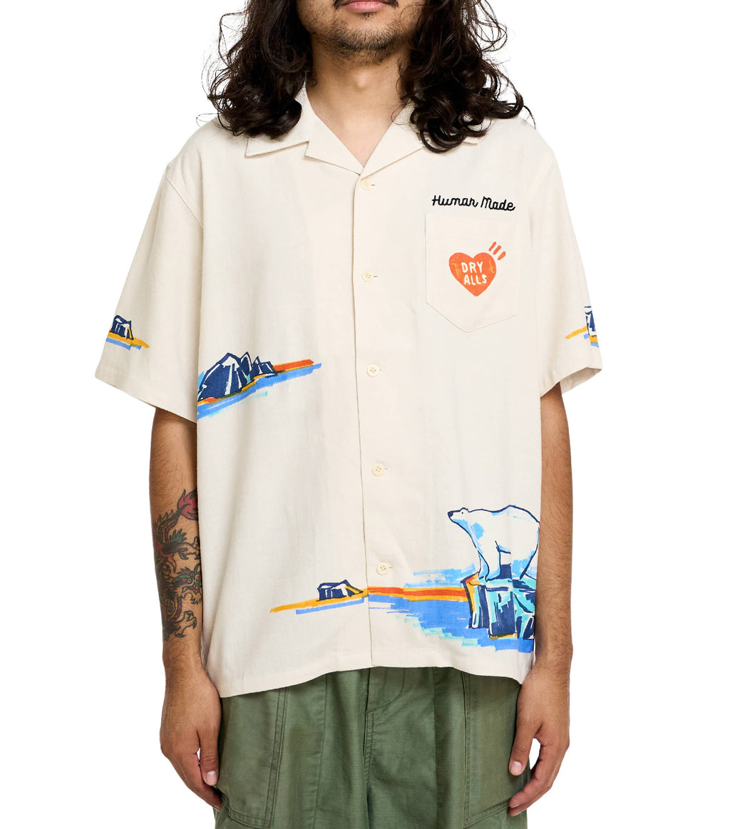 Human Made Printed Shirt White