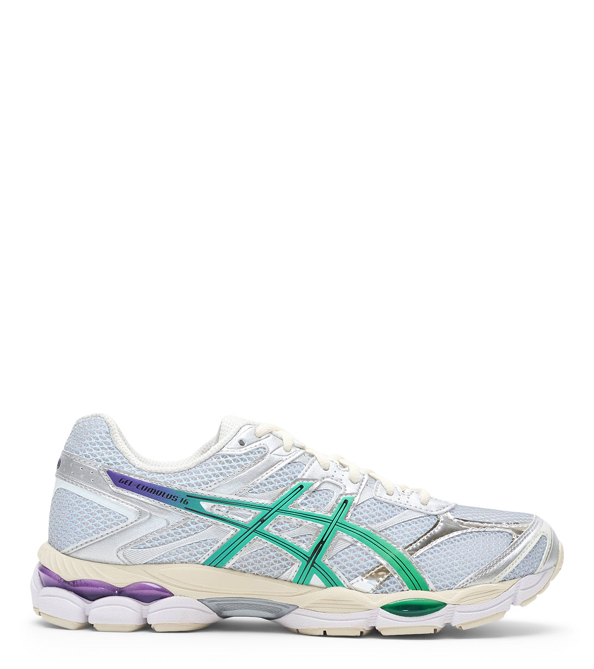 ASICS ‘Tomo’ GEL-Cumulus 16 Cream Malachite Green