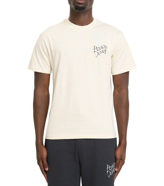 Museum of Peace & Quiet Warped T-Shirt Bone
