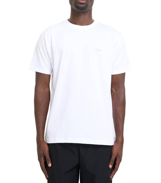 Dime Cursive Small Logo T-Shirt White