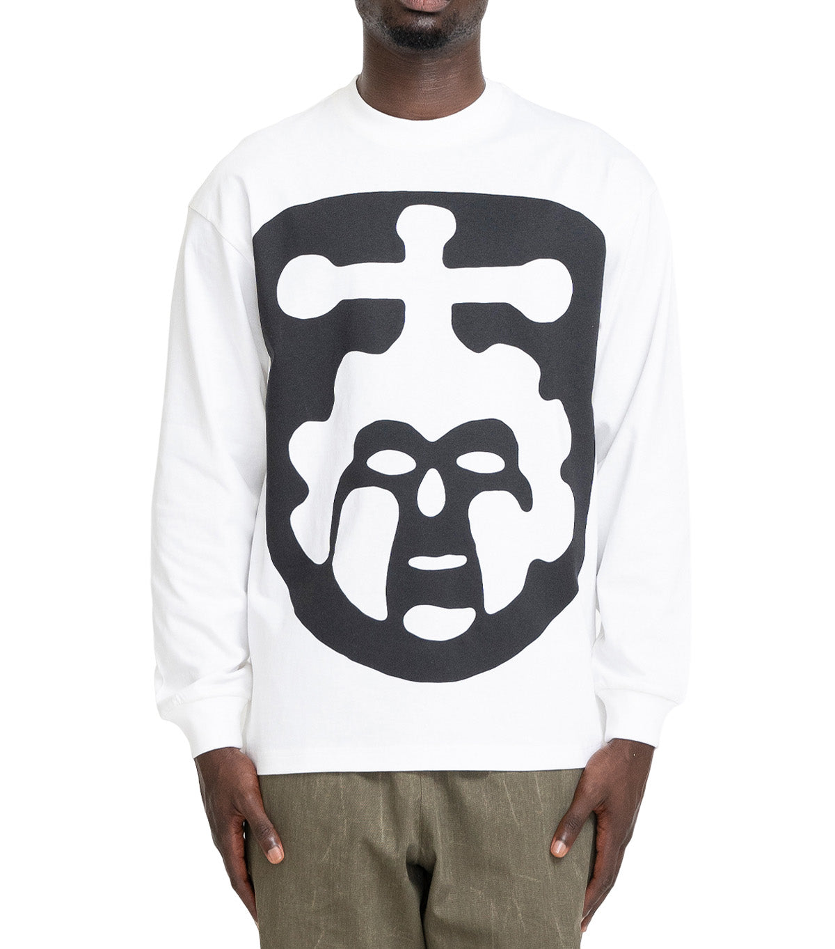 The Trilogy Tapes Screwhead T-Shirt Cream