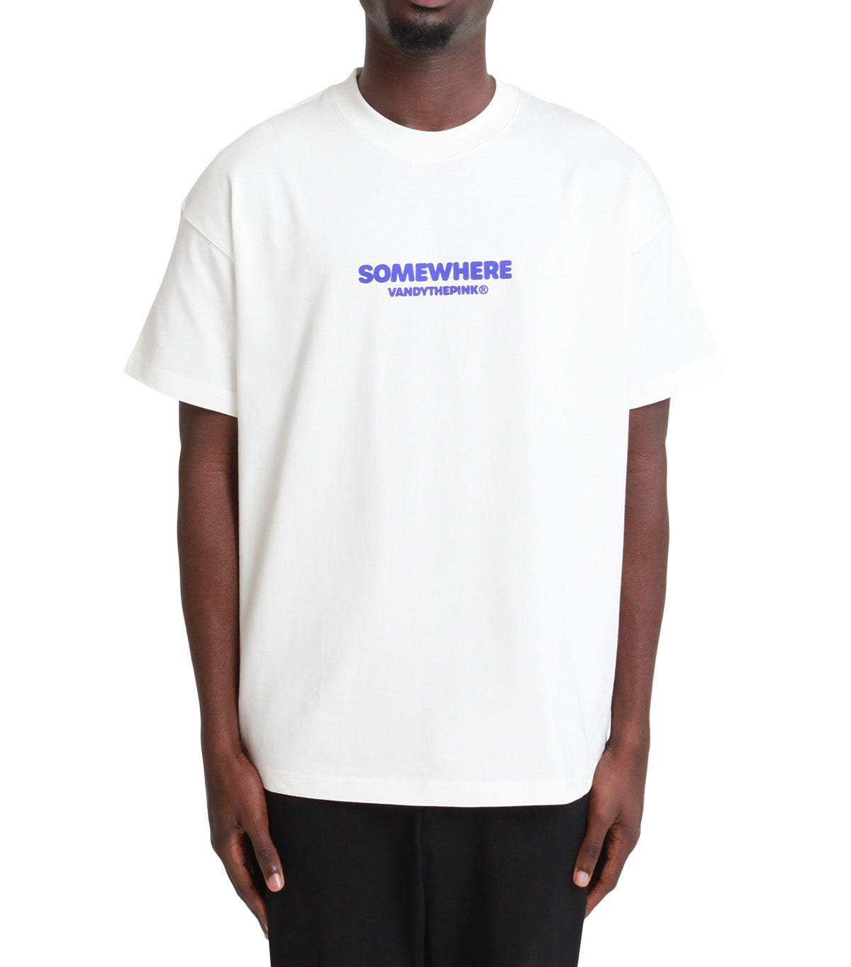 SOMEWHERE x Vandythepink 5-Year Anniversary T-Shirt White