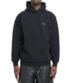 Dime Cursive Small Logo Hoodie Black