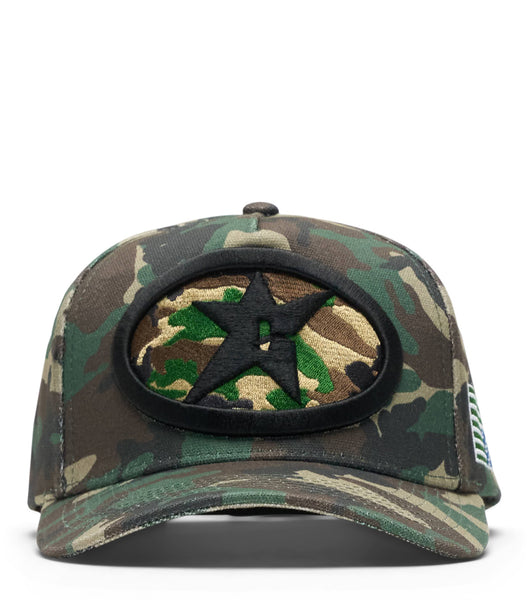 Carpet Company C-Star Hat Black Camo