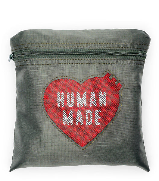 Human Made Packable Boston Bag Olive