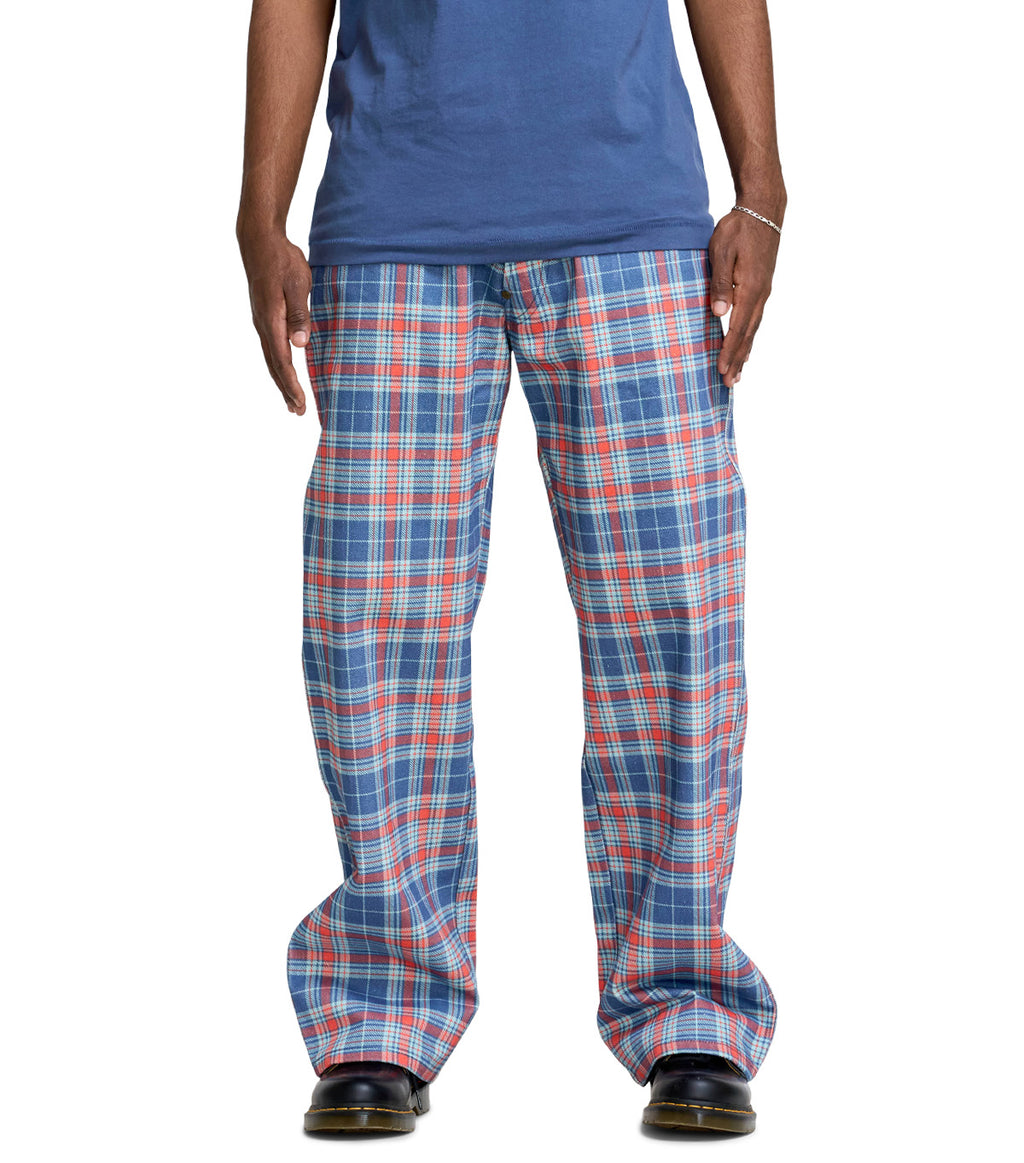 Carpet Company C-Star Plaid Denim Baby Blue