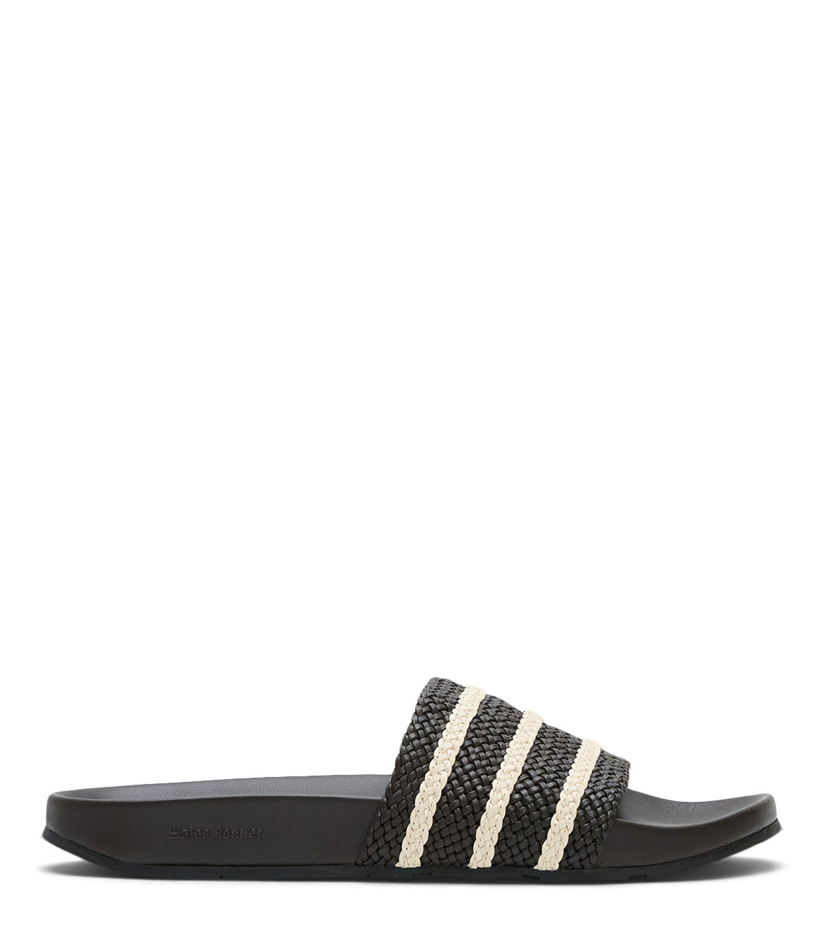 Adidas x Wales Bonner Adilette Slides Dark Brown
