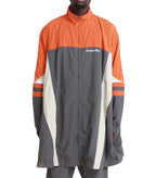 Martine Rose Compressed Track Jacket Grey Orange