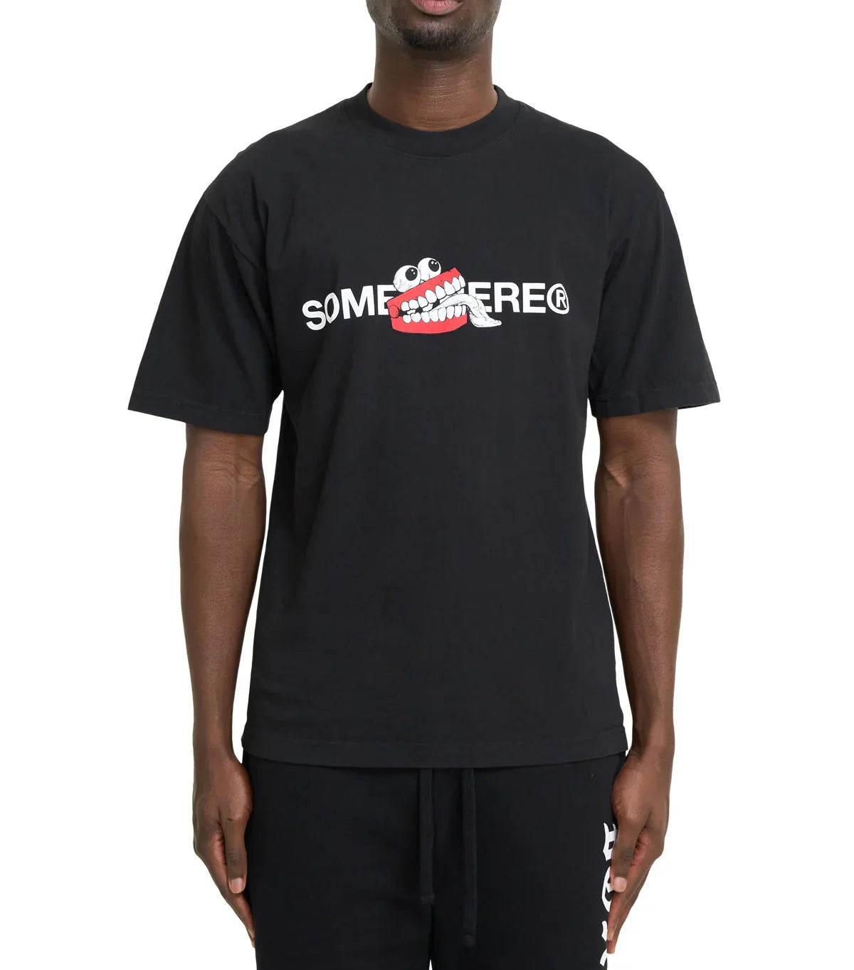SOMEWHERE x Joint Custody T-Shirt Black