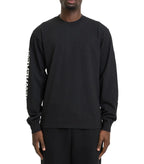 SOMEWHERE Long Sleeve Logo T-Shirt Black