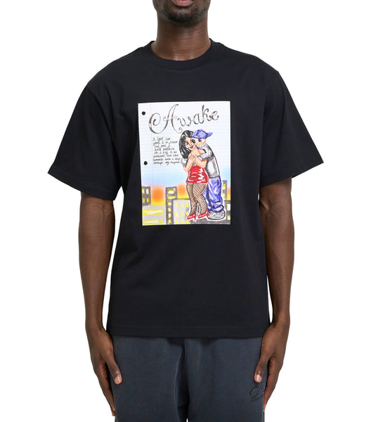 Awake NY Hug T-Shirt Black