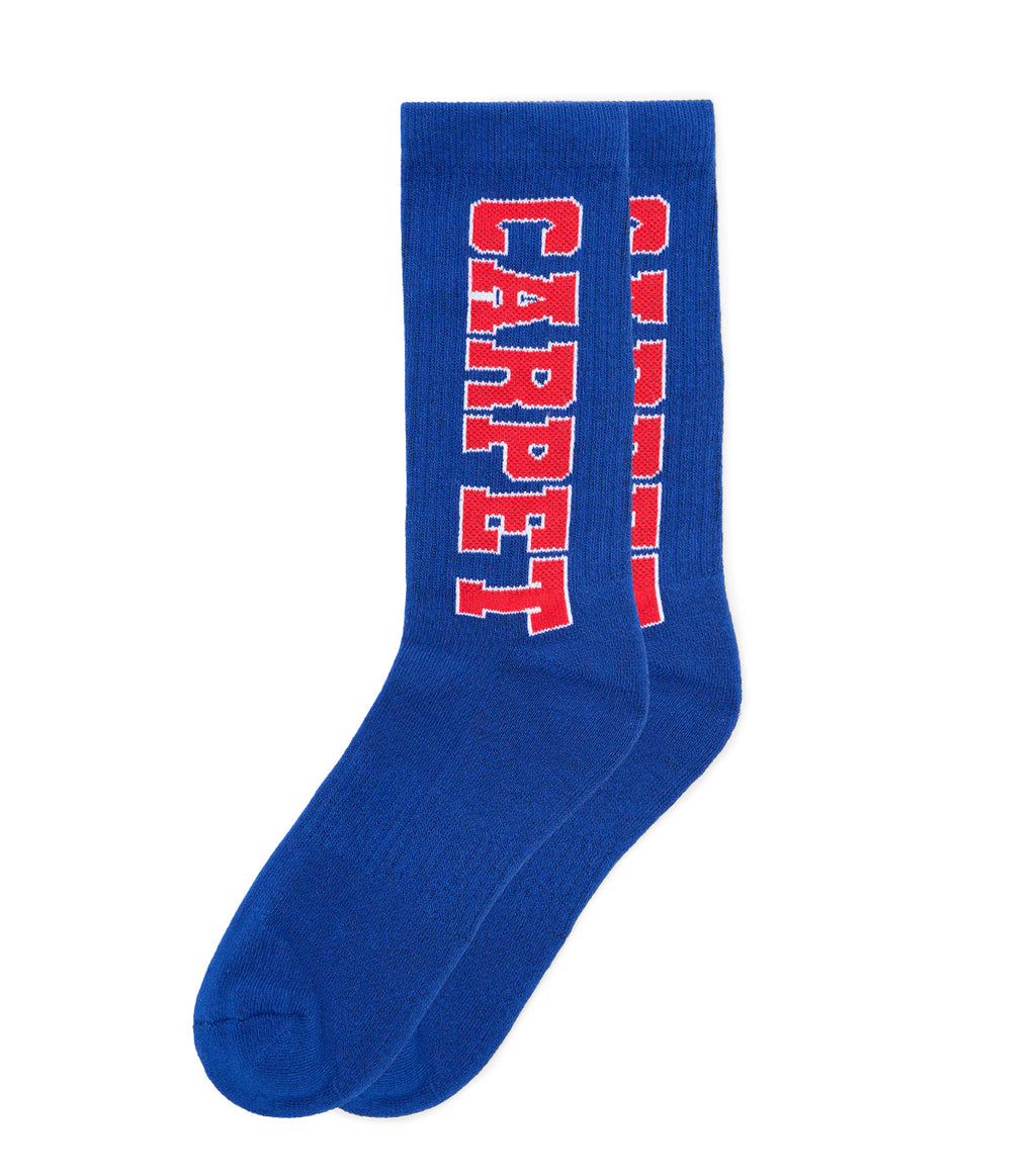Carpet Company Varsity Socks Blue