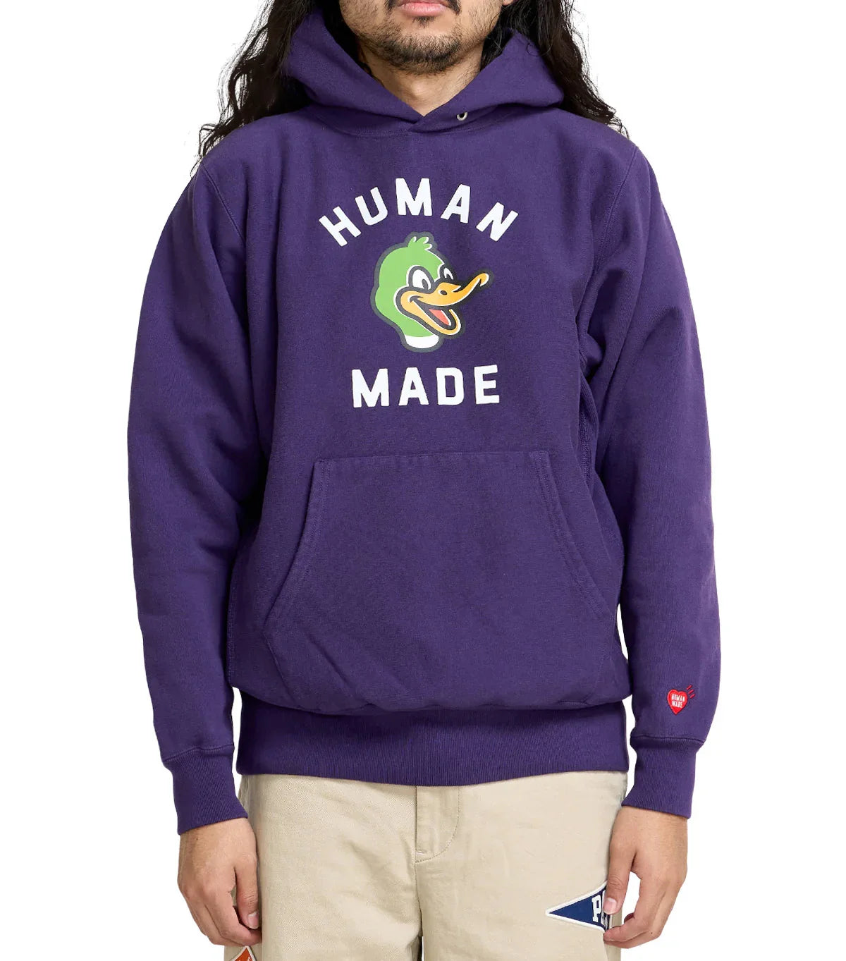 Human Made Duck Hoodie Purple