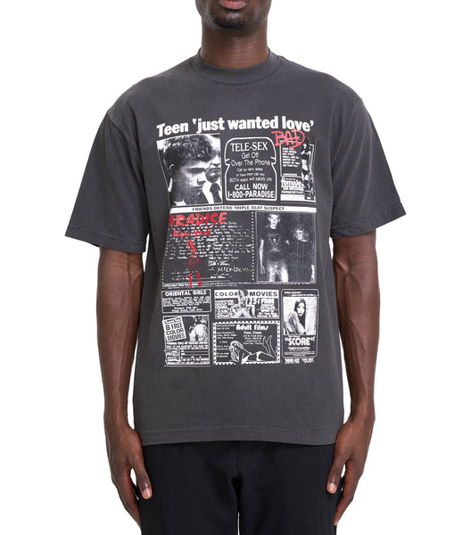 Paradise Teen Just Wanted Love T-Shirt Black