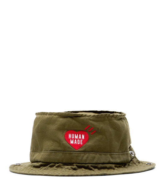 Human Made Bucket Hat Olive