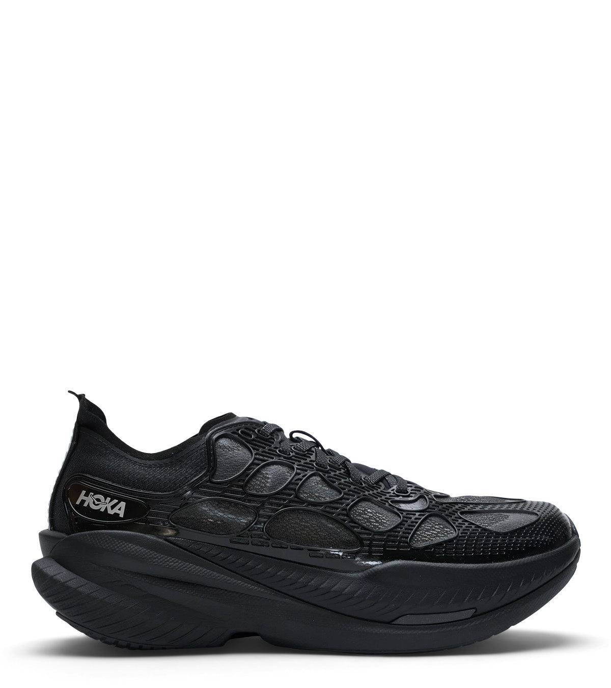 Hoka Mach X Caged Black Midnight Blue