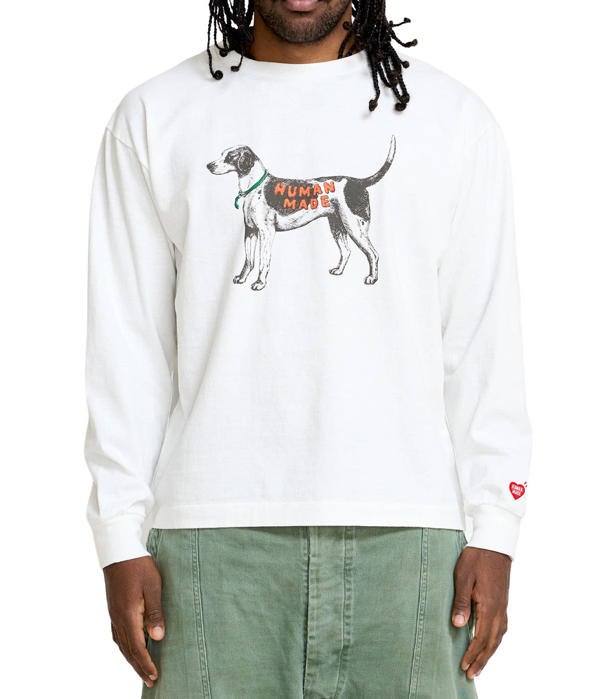 Human Made Dog Graphic T-Shirt White