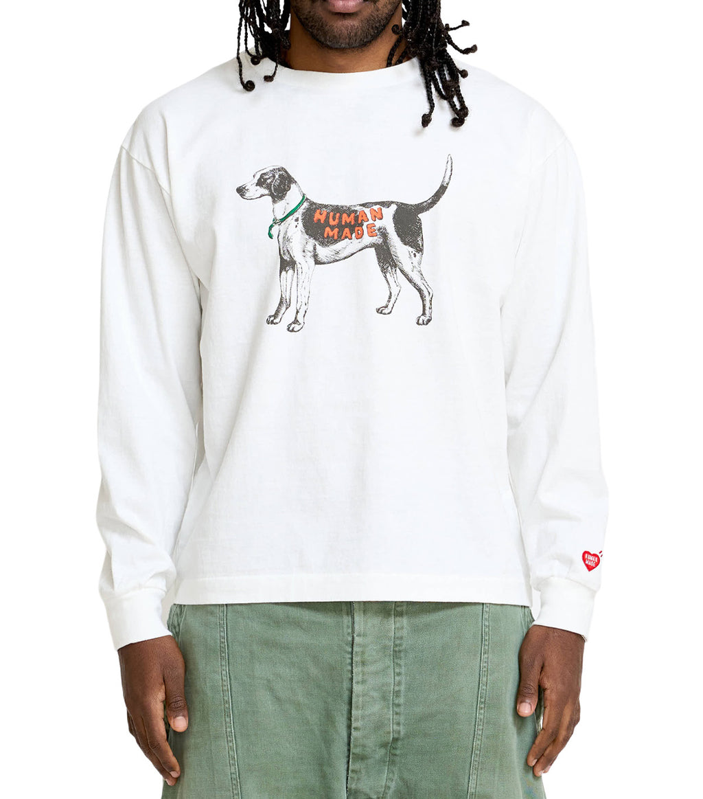 Human Made Dog Graphic T-Shirt White