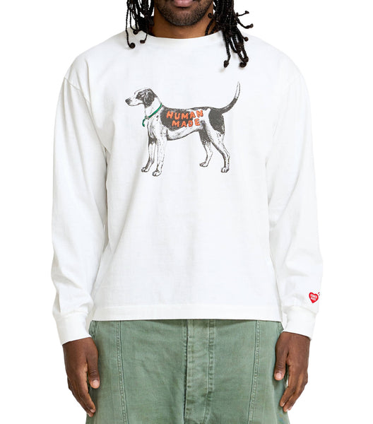 Human Made Dog Graphic T-Shirt White