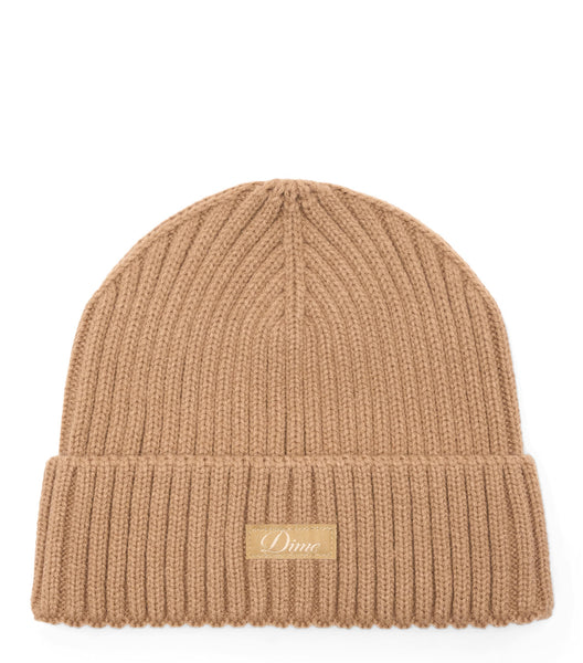 Dime Cursive Rib Beanie Coffee