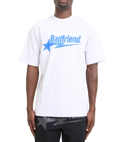 Badfriend Star Logo T-Shirt Heather Grey