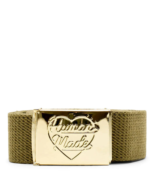 Human Made Web Belt Olive