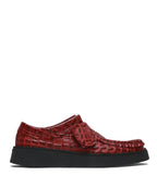 Clarks x Martine Rose Cur Torview Burgundy Leather