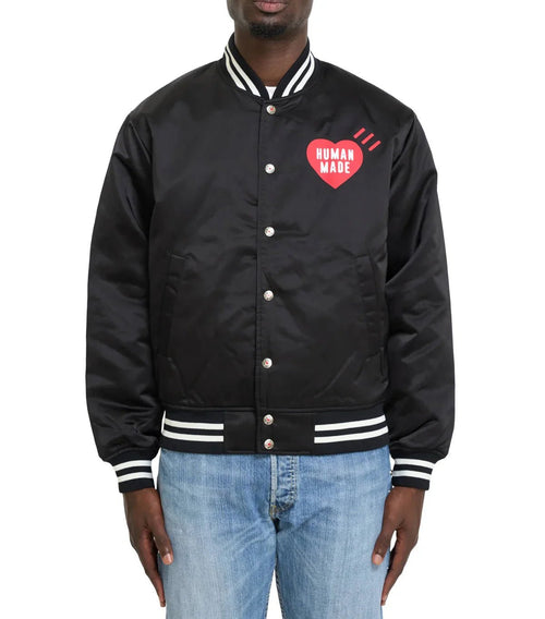 Human Made Nylon Stadium Jacket Black – SOMEWHERE