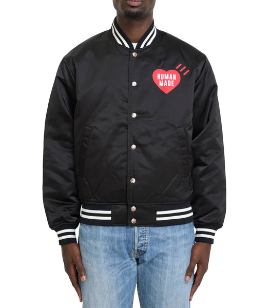 Human Made Nylon Stadium Jacket Black