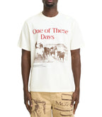 One Of These Days Glad You're Here With Me T-Shirt Bone