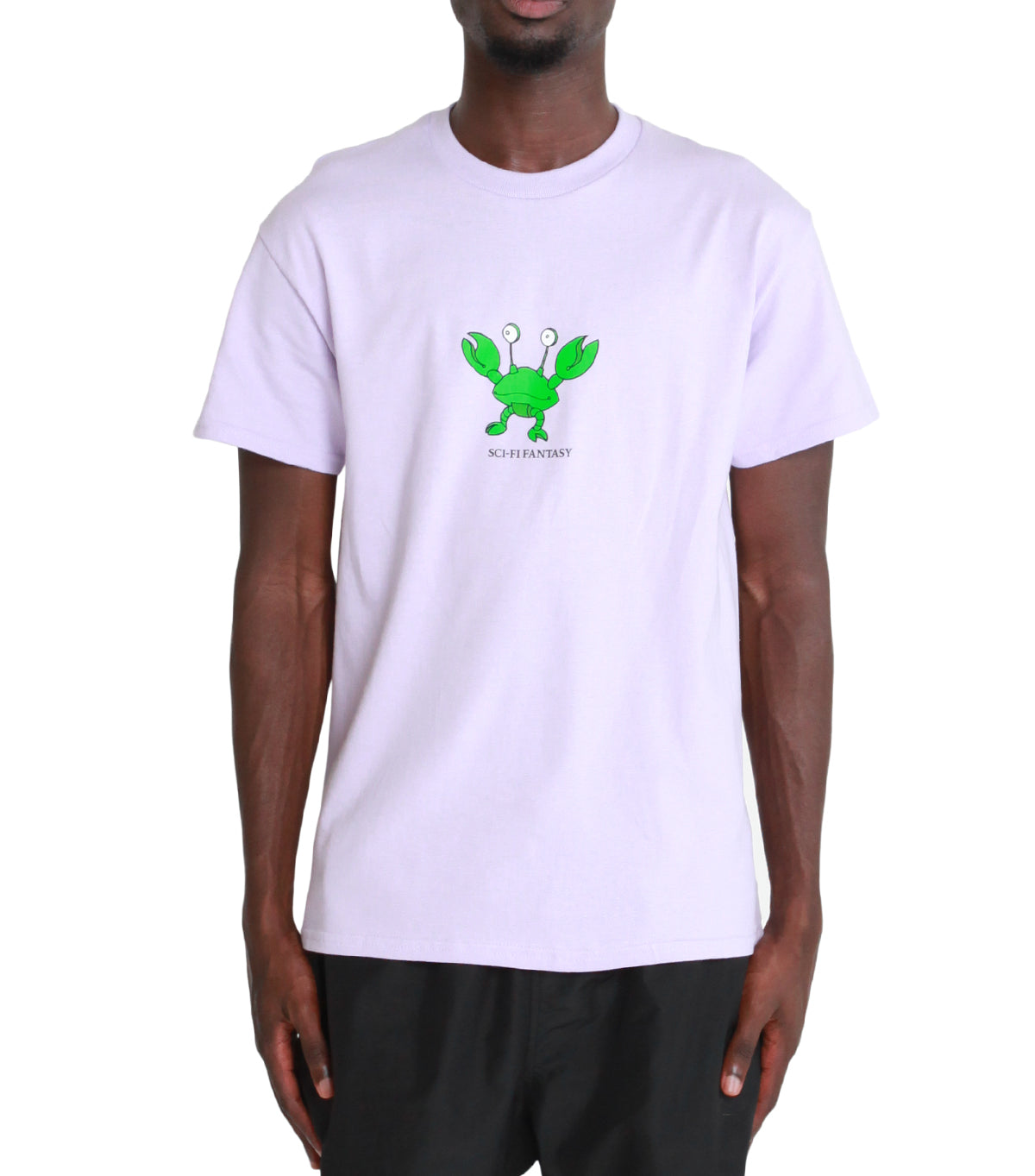 Sci-Fi Fantasy Crab Tee T-Shirt Purple