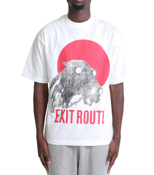 The Trilogy Tapes Exit Route T-Shirt White