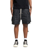 Rick Owens DRKSHDW Shorts In Denim Cargobela Shorts Black