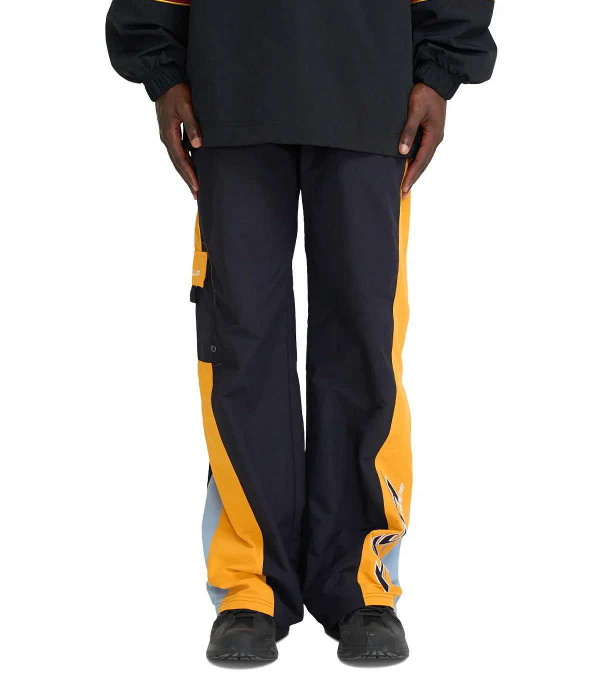 Martine Rose Board Short Trouser Black Orange