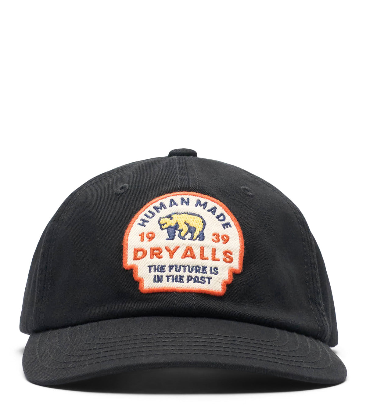 Human Made 6 Panel Twill Cap #2 Black
