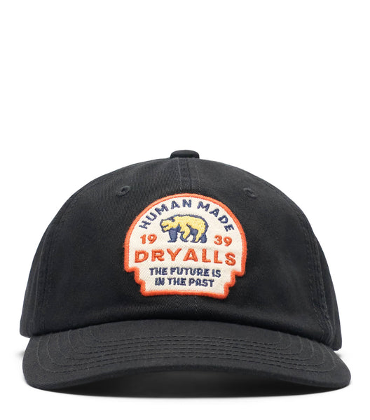 Human Made 6 Panel Twill Cap #2 Black