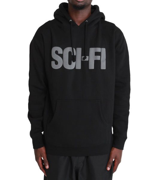 Sci-Fi Fantasy Big Logo Hoodie Black