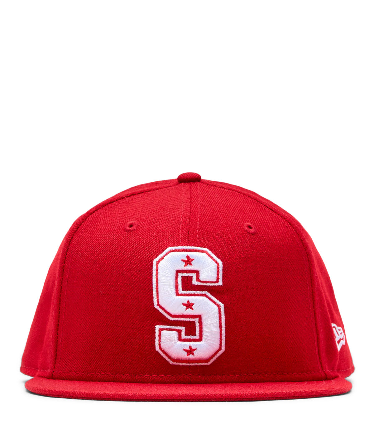 SOMEWHERE x New Era S Star Fitted Red