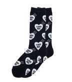 Human Made Heart Socks Black