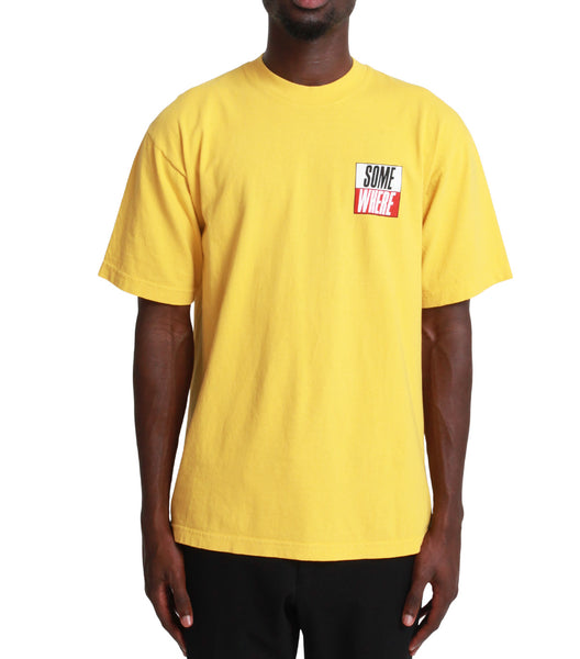 SOMEWHERE True Stories T-Shirt Yellow