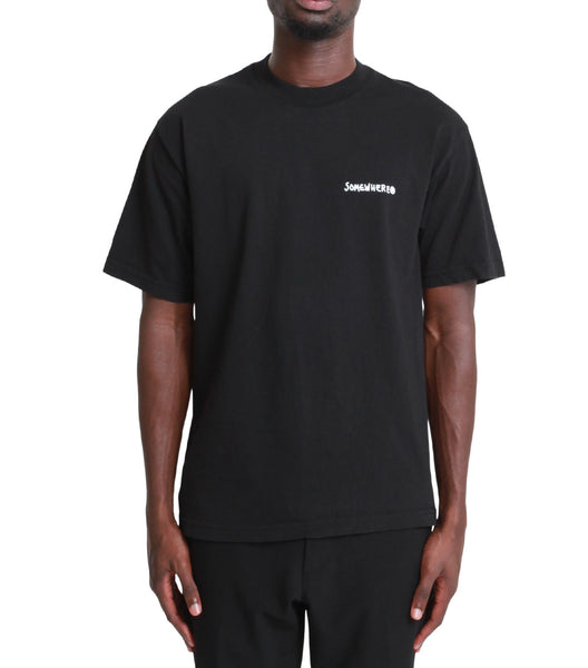 SOMEWHERE Savior T-Shirt Black