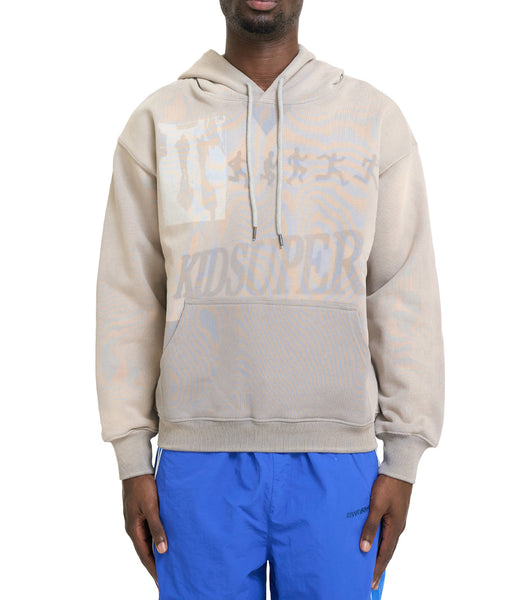 KidSuper Sun Faded Hoodie Grey