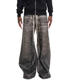 Rick Owens DRKSHDW Geth Belas Black Washed Foil