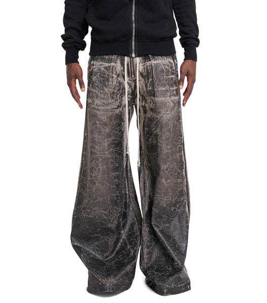 Rick Owens DRKSHDW Geth Belas Black Washed Foil