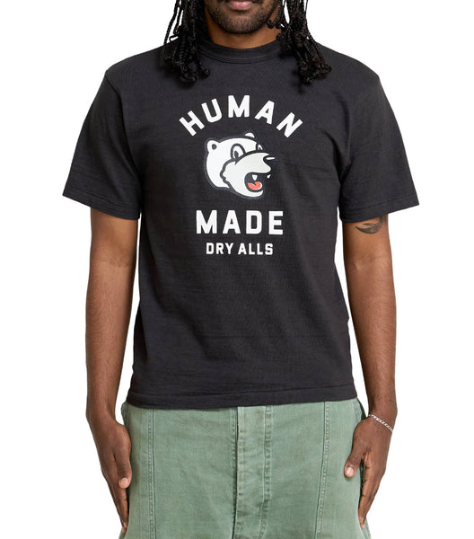 Human Made Bear T-Shirt Black