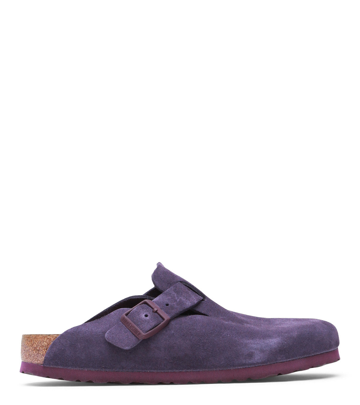 Birkenstock Boston Suede Wine