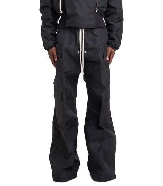 Rick Owens DRKSHDW Double Cargo Jumbo Belas Black