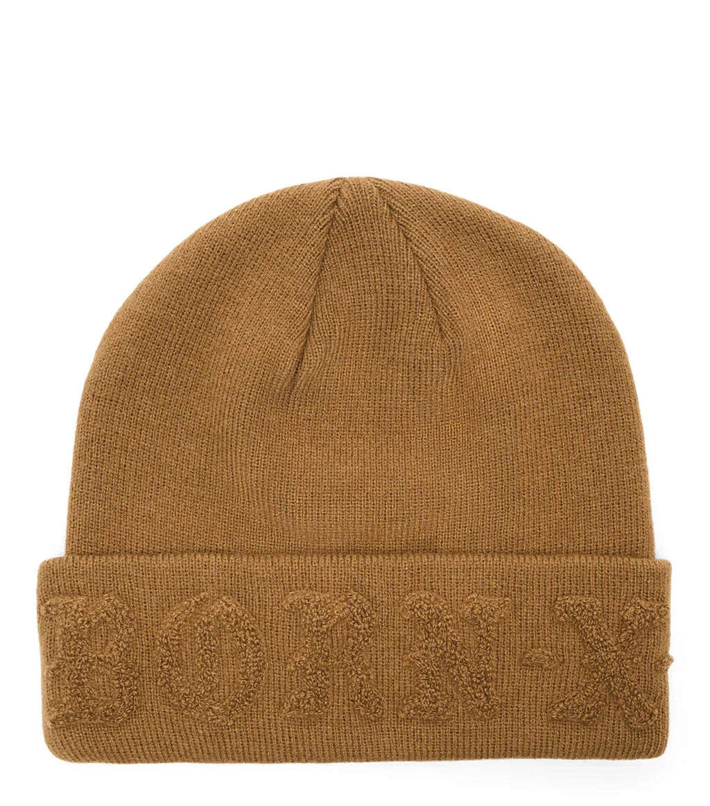 Born x Raised Tonal Knit Beanie Walnut