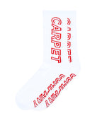 Carpet Company Misprint Socks White